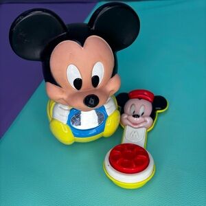 Disney Mickey Mouse Vintage Baby Toys